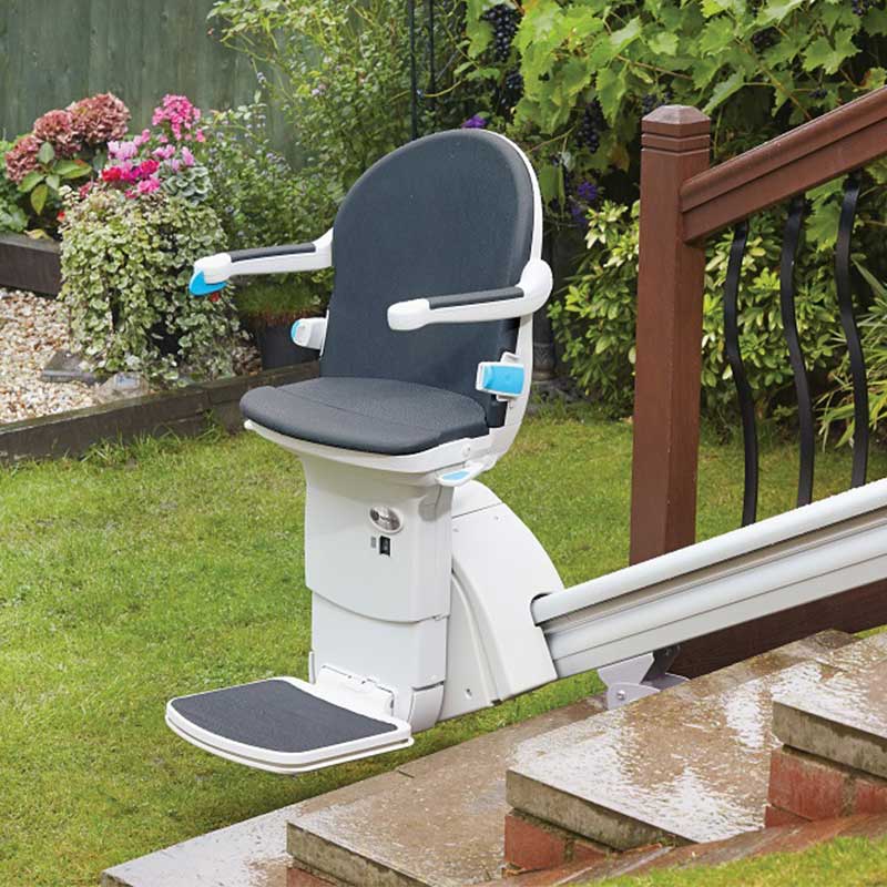 handicare 1000 outdoor safenez exterior stairchair